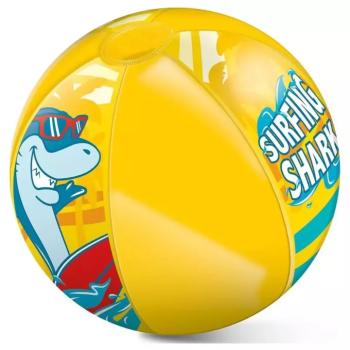 Cápa mintás felfújható strandlabda 50cm - Mondo Toys kép