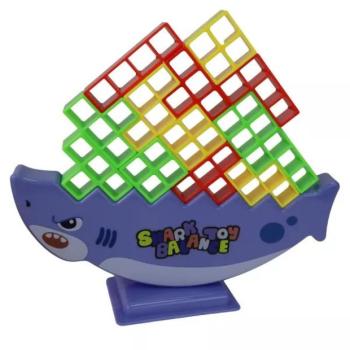 Cápás egyensúlyozó ügyességi játék