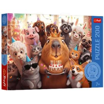 Capybara születésnapja 200db-os puzzle - Trefl kép