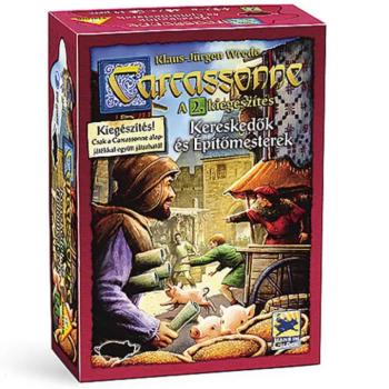 Carcassone: Kereskedők és építőmesterek társasjáték kiegészítő - Piatnik kép
