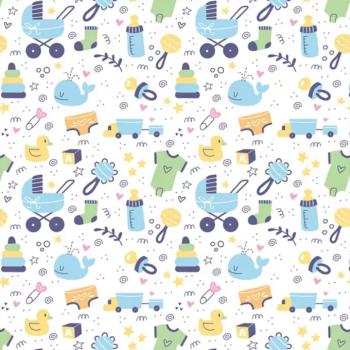 Cardex: Babás csomagolópapír 100x70cm kép