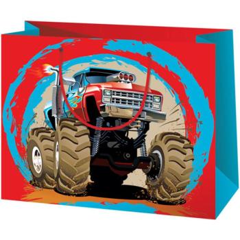 Cardex: Monster Truck autós közepes méretű ajándéktáska 17,8x10x23cm kép