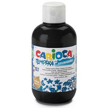 Carioca: Fekete tempera 250ml kép