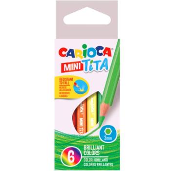 Carioca: Mini Tita törésálló színesceruza szett 6db-os kép