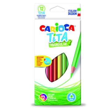 Carioca: Tita háromszög színes ceruza 12db-os kép