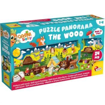Carotina baby: Az erdő panoráma puzzle 24db-os - Lisciani kép