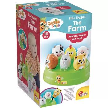 Carotina baby: Farm állatos formaillesztő játék - Lisciani kép