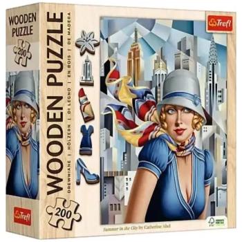 Catherine Abel: Summer in the City 200db-os fa puzzle - Trefl kép