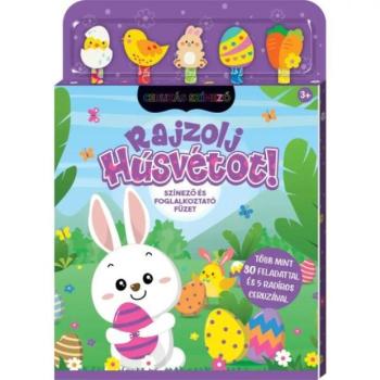 Ceruzás kifestő - Rajzolj húsvétot! foglalkoztatófüzet kép