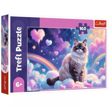 Cica a felhők birodalmában 160db-os puzzle - Trefl