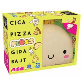 Cica, pizza, plüss, gida, sajt társasjáték kép