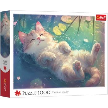 Cicák tökéletes kikapcsolódása 1000db-os puzzle - Trefl