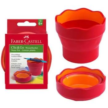 Cilck and Go vizestálka piros színű - Faber-Castell kép