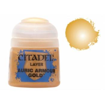 Citadel festék Layer: Auric Armor gold 12 ml kép