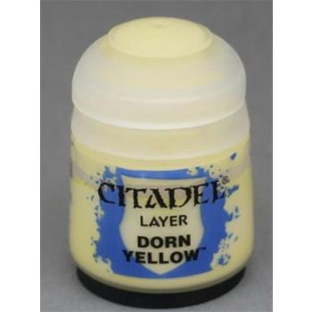 Citadel festék Layer: Dorn Yellow 12 ml kép