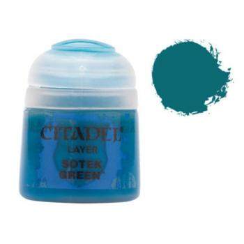 Citadel festék Layer: Soterk green 12 ml kép