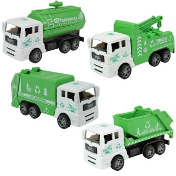 City Truck: Hulladékszállító kamion többféle változatban 12cm kép