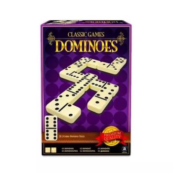 Classic Games: Dominó, nagyméretű - 28 darabos kép