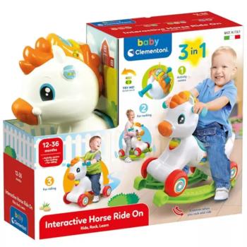 Clementoni Baby: 3 az 1-ben interaktív hinta póni kép