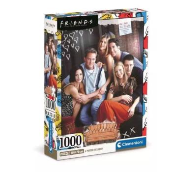 Clementoni: Friends puzzle - 1000 db-os kép