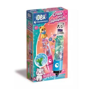 Idea! Cuki állatok mini szövegkiemelő készítő szett - Clementoni kép