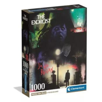 Clementoni: Ördögűző horror puzzle - 1000 db-os kép