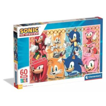 Clementoni: Sonic puzzle - 60 darabos