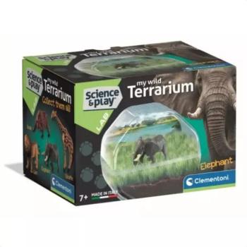 Clementoni: Tudomány és játék - Mini terrárium, elefántos kép