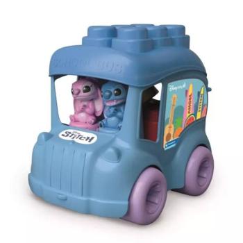 Disney Stitch iskolabusz puha építőkockákkal - Clementoni kép