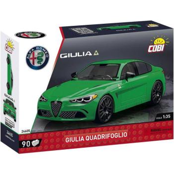 COBI: Alfa Romeo Giulia Quadrifoglio zöld építőjáték (24605) kép