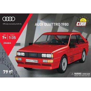 COBI: Audi Quattro 1980 autó építőjáték (24664) kép