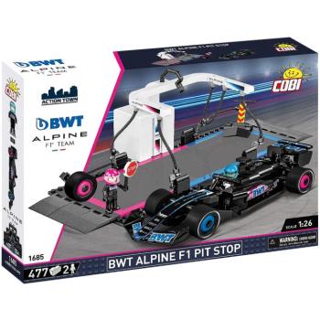 COBI: BWT Alpine F1 boxutca versenyautóval építőjáték (1685) kép
