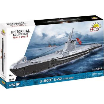 COBI: WW II U-Boot U-52 (Type VIIB) hajó építőjáték (4852) kép
