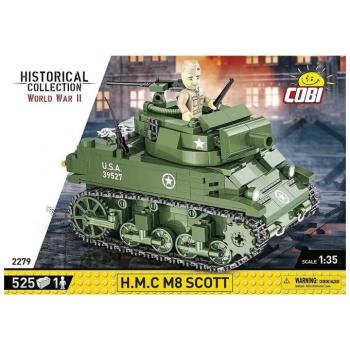 COBI: WWII H.M.C M8 Scott tank építőjáték (2279) kép