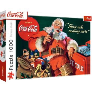 Coca-Cola Mikulás 1000db-os prémium plusz puzzle - Trefl kép