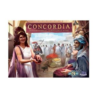 Concordia - Sestertiusszal kikövezett utak társasjáték kép