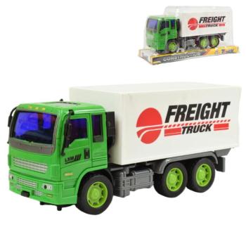 Construction Truck: Konténeres teherautó lendkerekes kialakítással 19cm kép