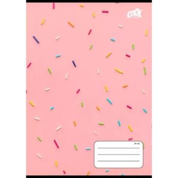 Cool by Victoria: Sweet Pink vonalas füzet - A/5-ös, többféle kép
