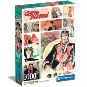 Corto Maltes 1000db-os puzzle - Clementoni kép
