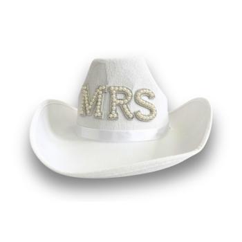Cowboy kalap - MRS fehér kép