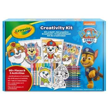 Crayola: Mancs őrjárat 5 az 1-ben 60db-os foglalkoztató kreatív kifestő szett kép
