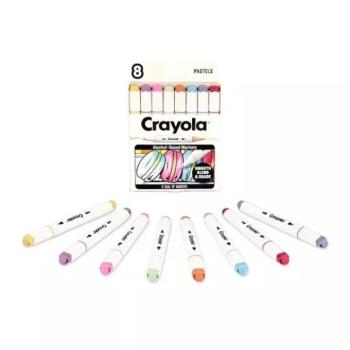 Crayola: Art Markers - Pasztell színű filctollkészlet, 8 db-os kép