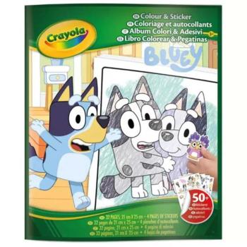 Crayola: Színező és matricázó füzet - Bluey kép