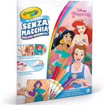 Crayola: Color Wonder Disney hercegnők maszatmentes kifestő kép