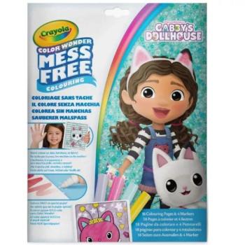 Crayola: Color Wonder - Gabi babaháza maszatmentes kifestő készlet mappában kép