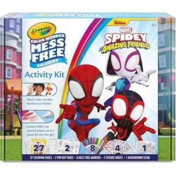 Crayola: Color Wonder Pókember - Póki foglalkoztató kreatív szett kép