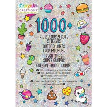 Crayola Creations: Matricás füzet 1000+ matricával - többféle kép