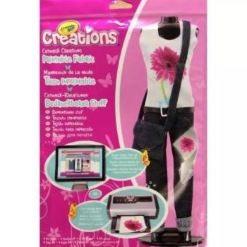 Crayola Creations: Nyomtatható textilmatrica csomag - A4-es, 4 db-os kép