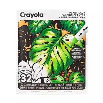 Crayola: Felnőtt színezőkönyv – Növények szerelmese kép
