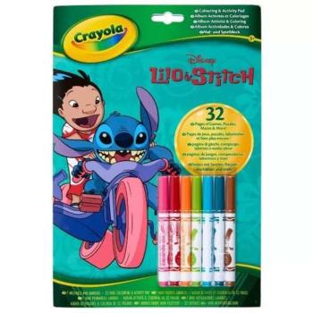 Crayola: Lilo & Stitch színező és foglalkoztató füzet kép